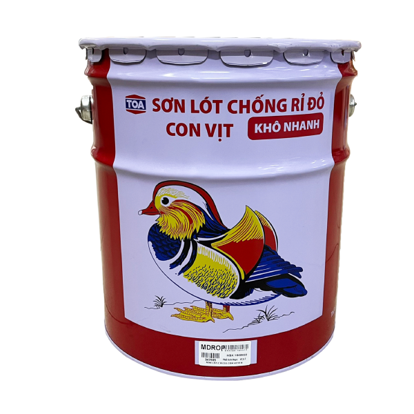 Sơn lót chổng rỉ màu đỏ TOA MANDARIN DUCK CON VỊT  - 17.5L